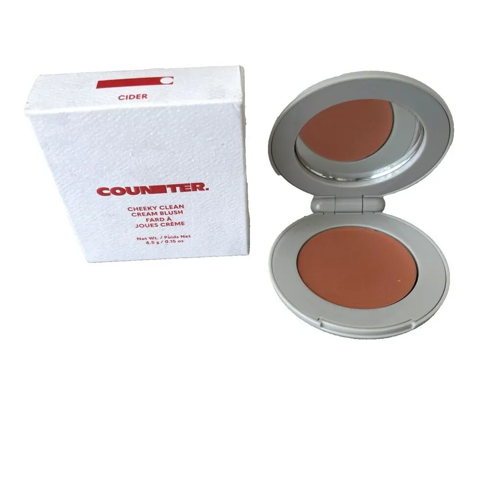 Counter Cheeky Clean Cream Blush 4.5 g/ 0.15 oz Shade Cider NEW in Box